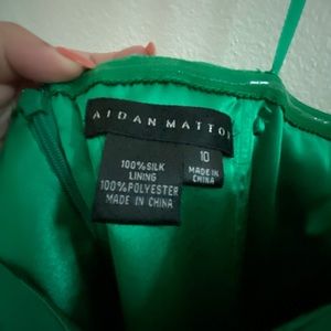 Forest Green prom/bridesmaid/wedding guest/quince Dress